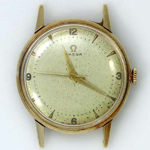 14K Gold 1950 Omega Cal. 283 Reference CK-2320 17 Jewels - Strong Runner