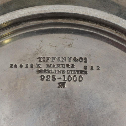 1907-1947 Tiffany Pierced Bowl JC Moore - 13.7 Troy Ounces Sterling