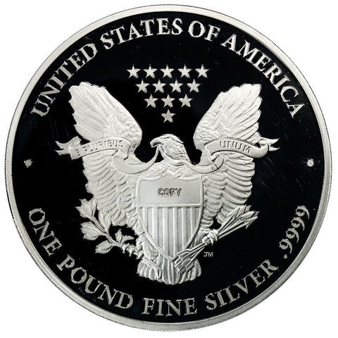 Walking Liberty One Pound Silver Round - .9999 Silver - 55¢ Over Per Ounce