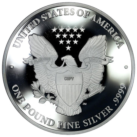 Walking Liberty One Pound (16 Troy Ounces) Silver Round - .9999 Silver - 75¢ Over Per Ounce