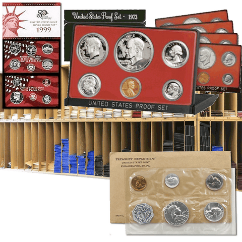 Black Friday, Cyber Monday - Select U.S. Proof Sets by Date (1961-2016)