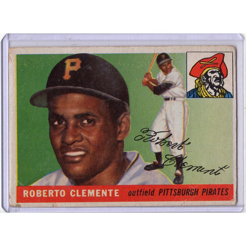 1955 Roberto Clemente Topps 164 Baseball Card - VG