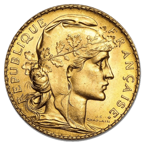 (1902-1913) French Rooster Gold 20 Francs By Date - Brilliant Uncirculated