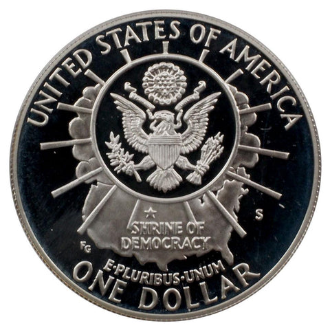 1991 U.S. Mount Rushmore Anniversary 2-Coin Set - Gem Proof in OGP w/ COA