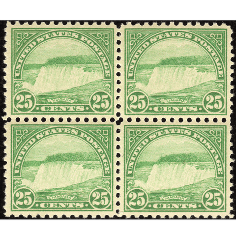Scott #699 1931 25¢ Niagara  - Block of Four - VF NH OG