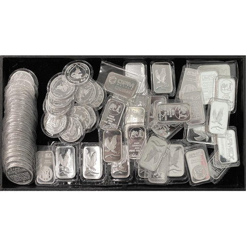 Secondary Market 1 oz .999 Silver Bars & Rounds - 99¢ Over Spot