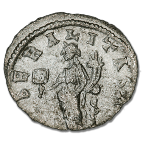 Roman Imperial, Severus Alexander Denarius 233-235 AD - Fine/Very Fine