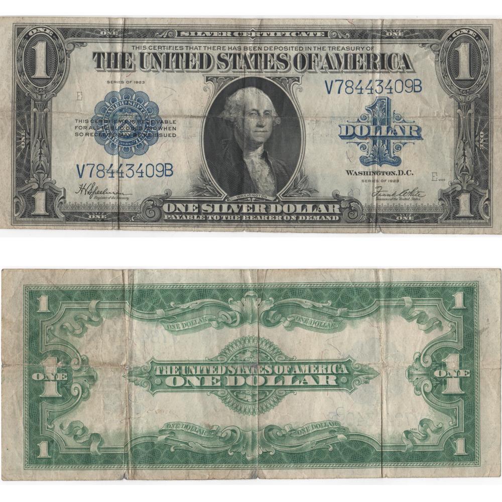 1923 $1 Silver Certificate