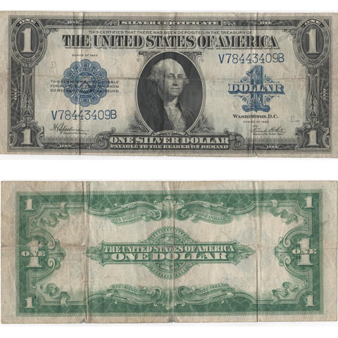1923 $1 Silver Certificate Fr. 237 - Nominal VF