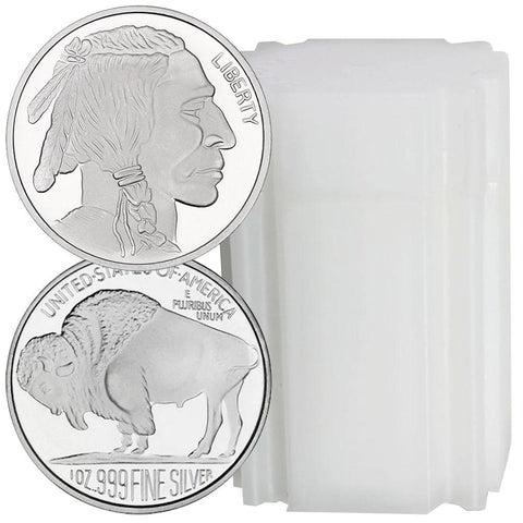 SilverTowne Buffalo .999 Silver 1 oz Rounds - Only $1.99 Over Spot