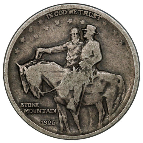 1925 Stone Mountain Commemorative Half Dollar - Good
