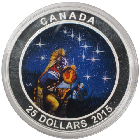 2015 "The Quest" $25 Canadian Silver Proof Coin - Gem Proof in OGP