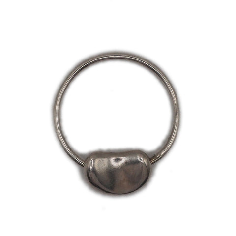 Tiffany & Co. Elsa Peretti Floating Bean Ring Sterling Silver