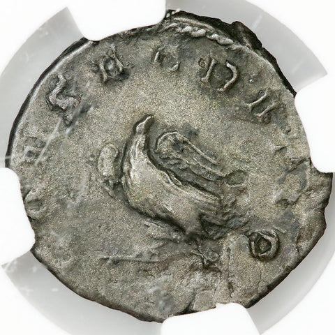 Roman Empire, Valerian II, BI Double-Denarius, 256-258 AD, NGC Fine