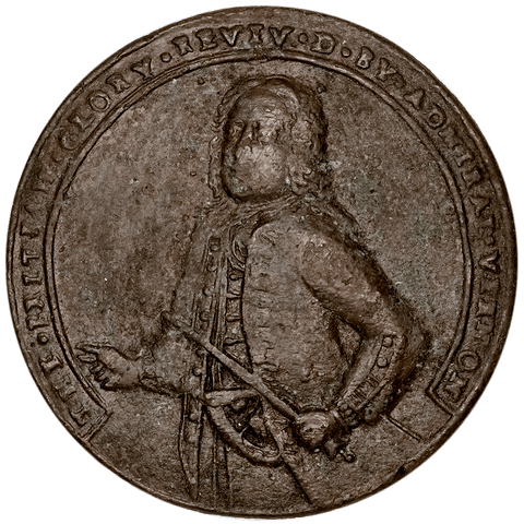 (1739) Great Britain Admiral Vernon, Porto Bello Medal 37mm - Net Very Good