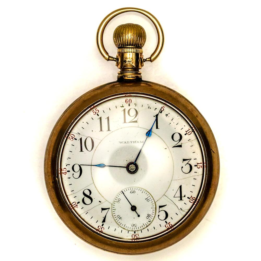Gold Filled 17 Jewel Waltham Pocket Watch 1900 Waltham Gold Filled