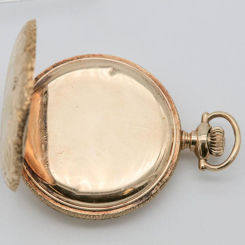 1906 Waltham 14K Gold Pocket Watch - 15 Jewel, Model 1890, Grade Seaside, Size 6s