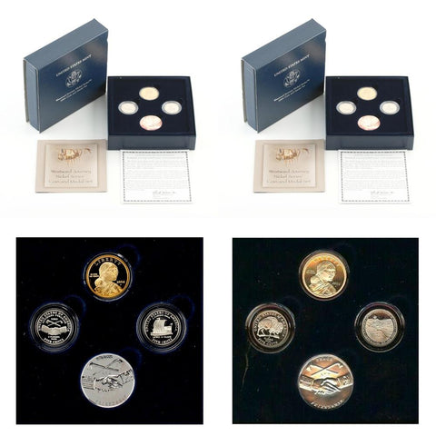 2004 & 2005 Westward Journey Coin and Medal Set in OGP