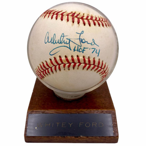 Whitey Ford (NY Yankees) HOF 1974 Autographed American League Baseball