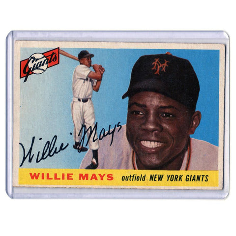 1955 Willie Mays Topps #194 Baseball Card - VGEX