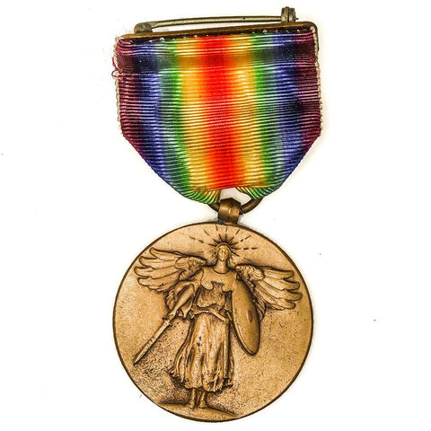 World War I Victory Medal with Ribbon - Nearly Mint