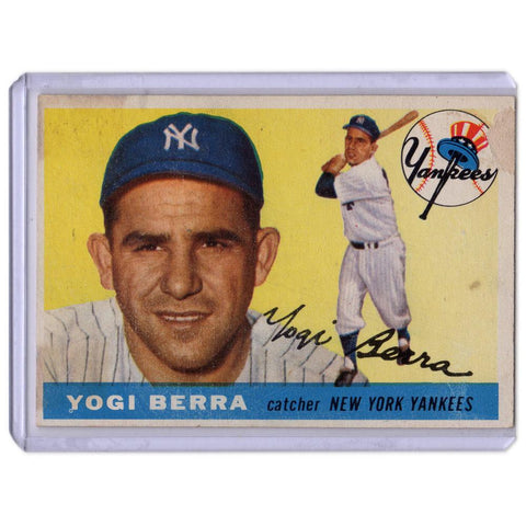 1955 Topps Yogi Berra #198 Baseball Card - Good
